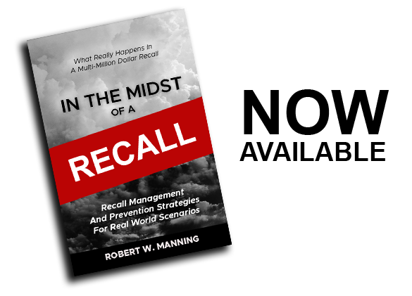 In The Midst Of A Recall - Food Manufacturing - Recall Prevention - Walk through - Business book