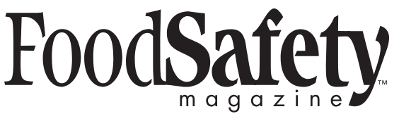 Food Safety Magazine logo.