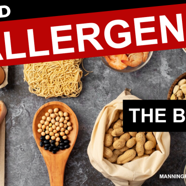 TOP REASON FOR RECALLS IN THE US IS ALLERGENS